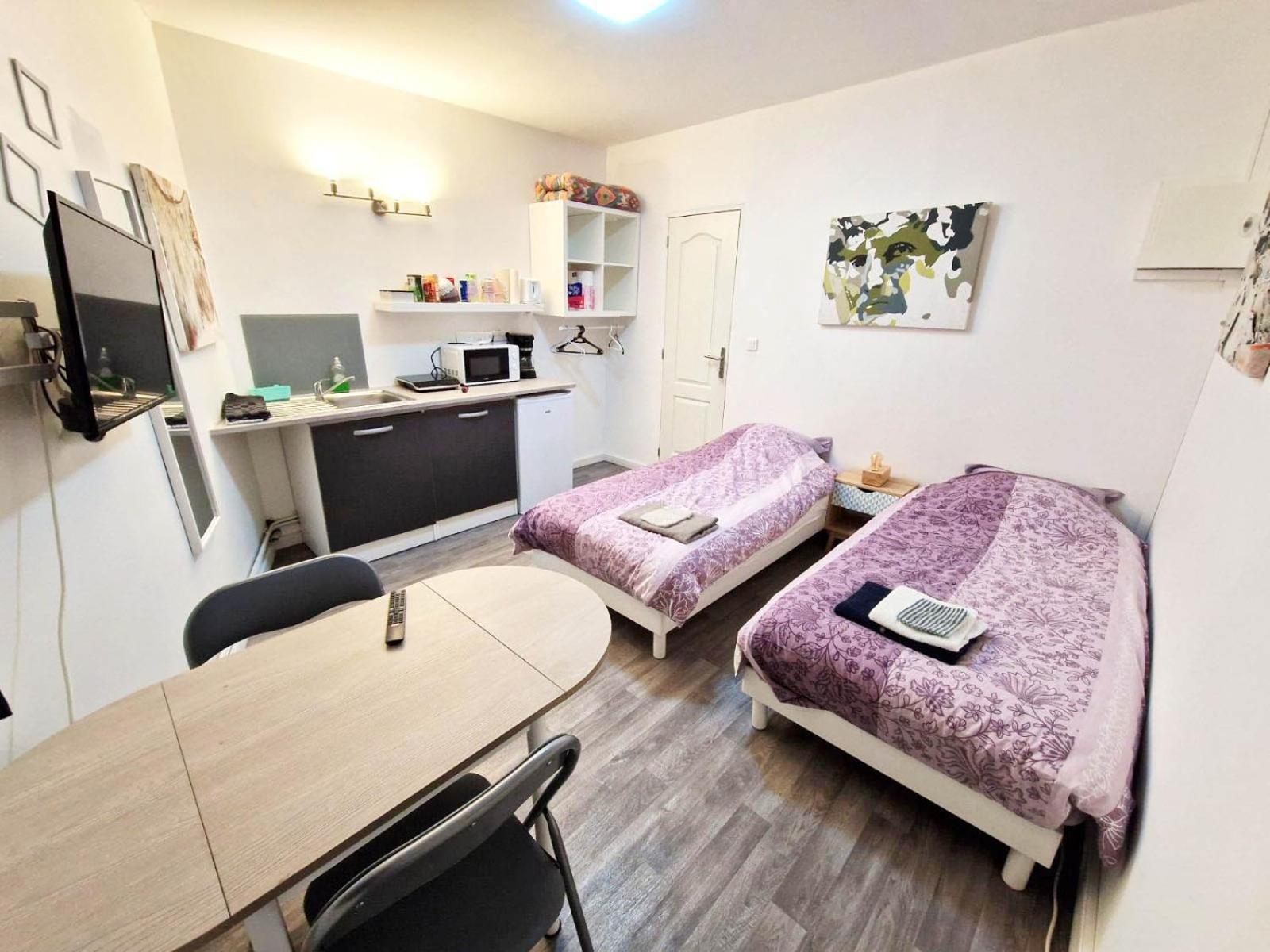 Studio, chambres, appartement, gite Vendegies-sur-Ecaillon Exterior foto